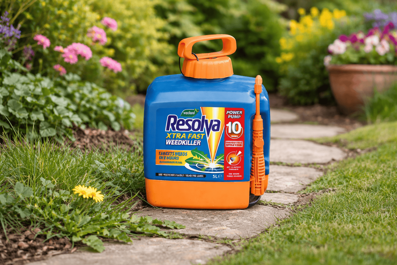 Resolva Weed Control Resolva Xpress Weedkiller Power Pump 5L - No Glysophate