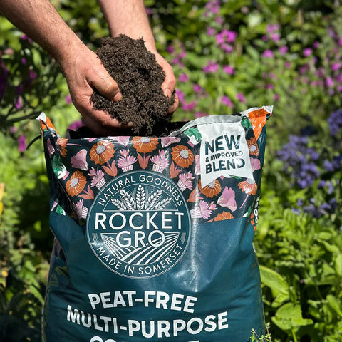 RocketGro Compost RocketGro Multi Purpose Peat Free Compost with Added John Innes 40L