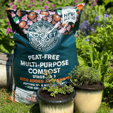 RocketGro Compost RocketGro Multi Purpose Peat Free Compost with Added John Innes 40L