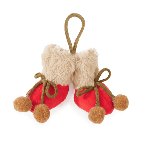 Rosewood Cat Toys Rosewood Catnip Christmas Booties Cat Toy