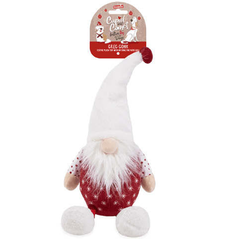 Rosewood Dog Toys Rosewood Christmas Greg Gonk Dog Toy