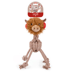 Rosewood Dog Toys Rosewood Festive Colin Cow Dog Toy