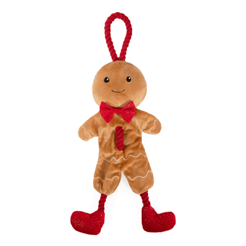 Rosewood Dog Toys Rosewood George Gingerbread Man Dog Toy