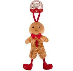 Rosewood Dog Toys Rosewood George Gingerbread Man Dog Toy