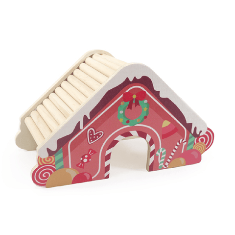 Rosewood Small Animal Habitat Accessories Rosewood Gingerbread Animal House