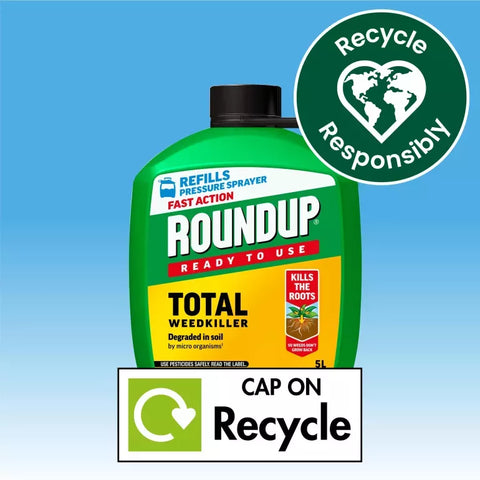 Roundup Fast Action Ready To Use Weed Killer Refill 5L