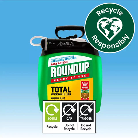 Roundup Weed Control Roundup Fast Action Weed Killer Pump 'n Go 5L