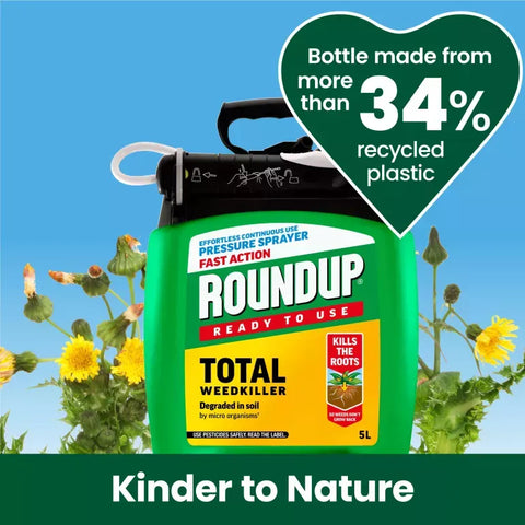 Roundup Weed Control Roundup Fast Action Weed Killer Pump 'n Go 5L