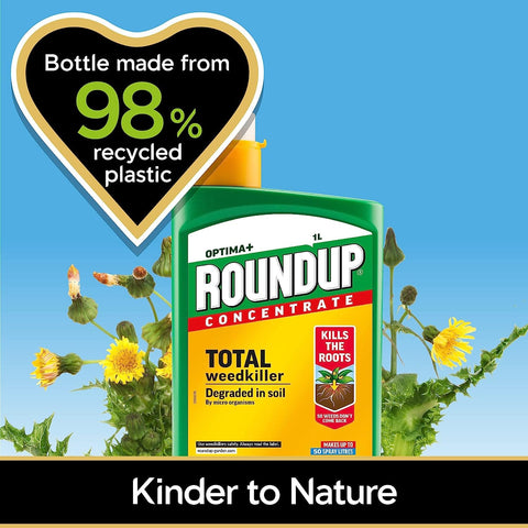Roundup Weed Control Roundup Total Concentrate Weed Killer 540ml