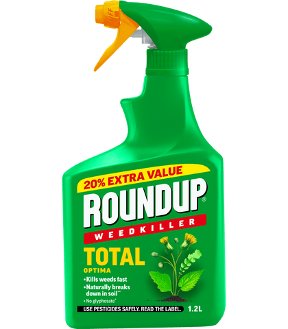 Roundup Weed Control Roundup Total Optima Weedkiller 1.2L RTU
