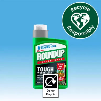 Roundup Weed Control Roundup Tough Weedkiller Concentrate - 1L