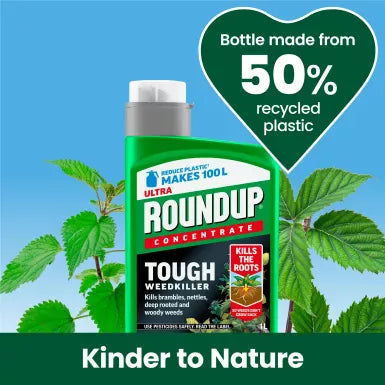Roundup Weed Control Roundup Tough Weedkiller Concentrate - 1L