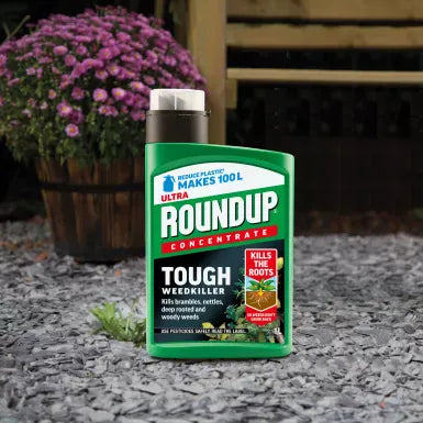 Roundup Weed Control Roundup Tough Weedkiller Concentrate - 1L