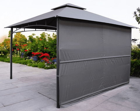 Royal Craft Garden Gazebos Royal Craft Algarve Awning Gazebo Grey
