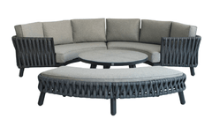 Trowell Garden Centre Garden Furniture Set Seychelles Casual Horseshoe Garden Furniture Lounge Set