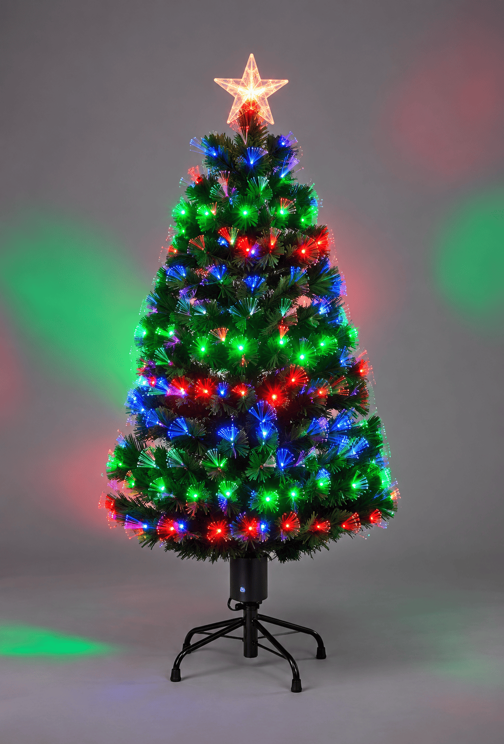 Shatchi Artificial Trees Shatchi LED Nebula Tree Fibre Optic 3ft