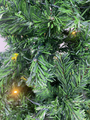 Shatchi Artificial Trees Shatchi Pre-Lit Artificial Christmas Tree Alaskan Pine Green Warm White 6ft