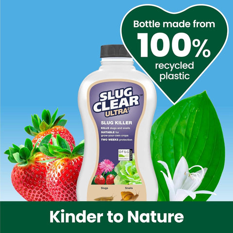 Slug Clear Slug Control SlugClear Ultra Pellets 685g | Ferric Phosphate Organic Slug Killer
