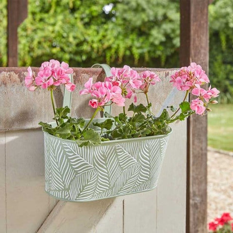 Smart Garden Hanging Pots Smart Garden 12" Fence and Balcony Hanging Planter - Fern - Sage