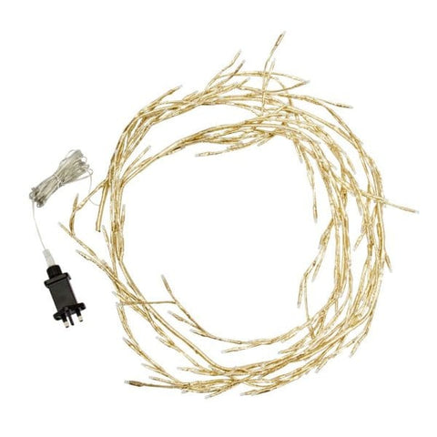 Smart Solar Mains Powered Lighting Smart Garden 144 LED Light Vine Warm White