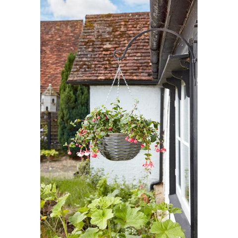 Smart Garden 14in Faux Rattan Basket - Kielder