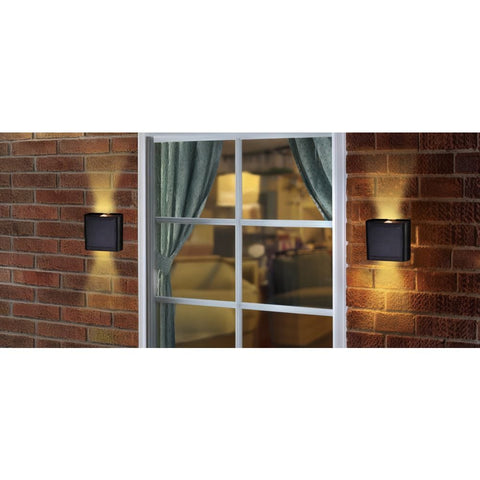Smart Solar 2-Way Wall, Fence & Post Light 10L