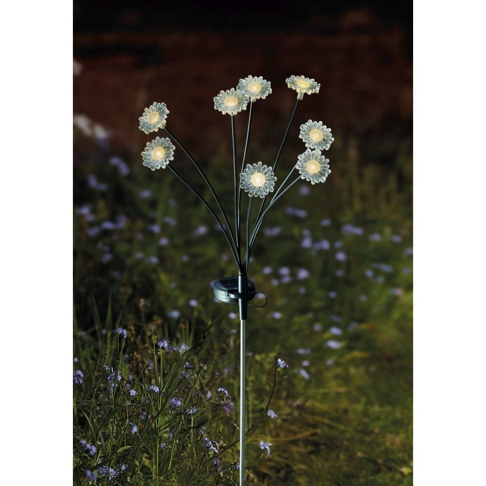 Smart Solar 8-Stem FloraLights - Warm White