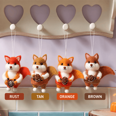 Trowell Garden Centre Autumn Decor Smart Garden Autumn Fox Pendant – Mixed Case 11cm