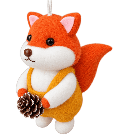 Trowell Garden Centre Autumn Decor Rust Smart Garden Autumn Fox Pendant – Mixed Case 11cm