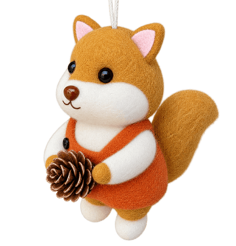 Trowell Garden Centre Autumn Decor Tan Smart Garden Autumn Fox Pendant – Mixed Case 11cm