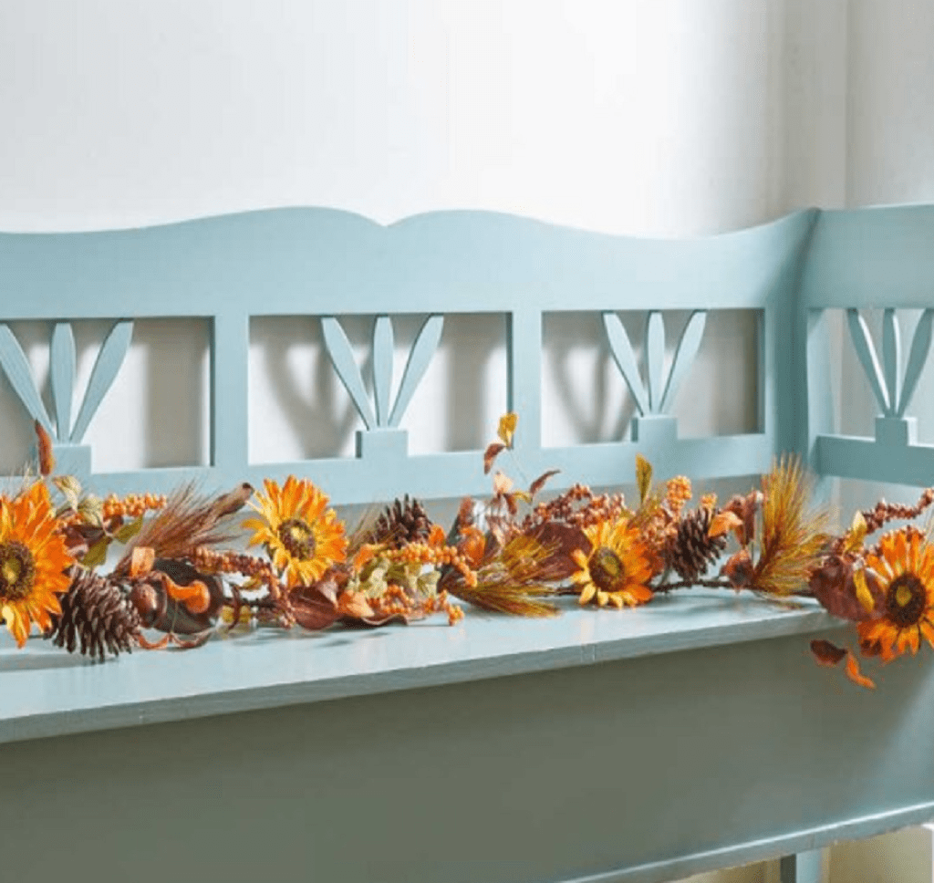 Smart Garden Autumn Decor Smart Garden Autumn Golden Sunflower Garland