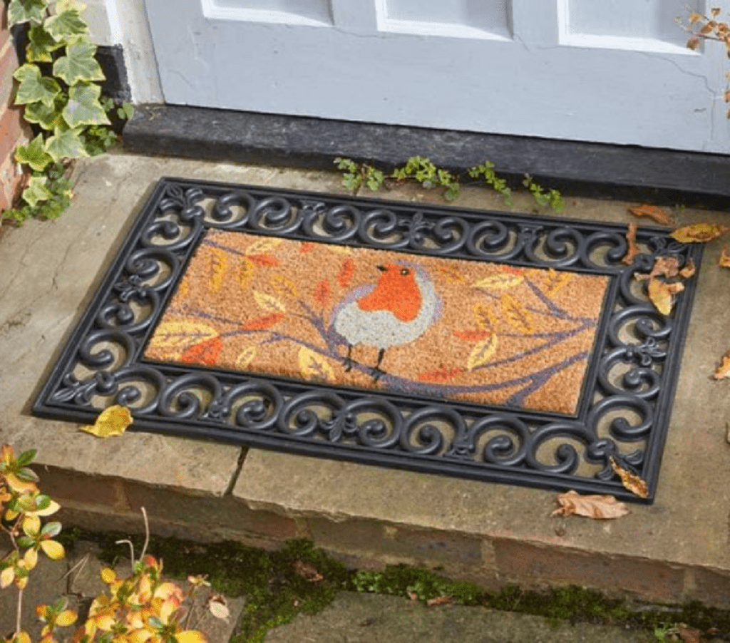 Smart Garden Door Mats Smart Garden Autumn Robin Decoir Door Mat Insert