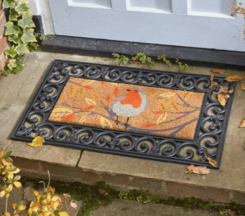 Smart Garden Door Mats Smart Garden Autumn Robin Decoir Door Mat Insert