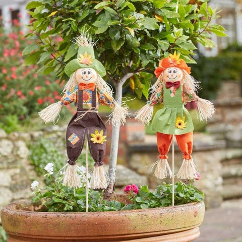 Smart Garden Autumn Decor Smart Garden Autumn Scarecrow 70cm - Green Hat