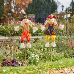Smart Garden Autumn Decor Smart Garden Autumn Scarecrow 90cm - Brown Hat