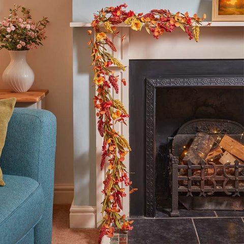 Smart Garden Wreaths & Garlands Smart Garden Autumn Swirl Decoration Garland – 180cm