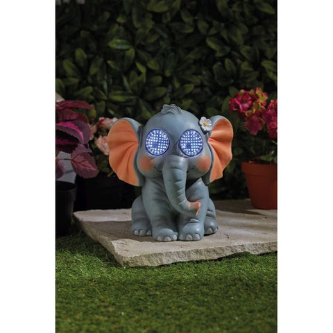 Smart Solar Blinkin' Elephant Large
