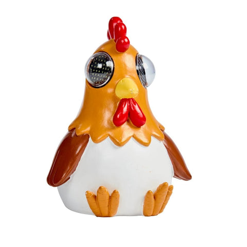 Smart Solar Blinkin' Rooster Large
