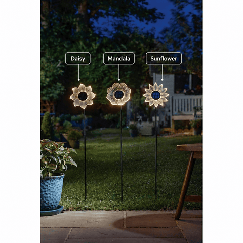 Smart Solar Stake Lights Smart Garden BloomLine - Assorted Designs