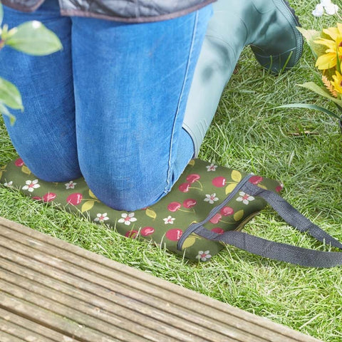 Trowell Garden Centre Kneelers Smart Garden Cherries Design Garden Kneeler & Seat Pad
