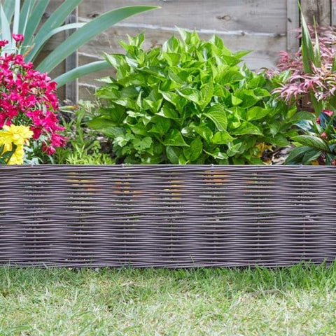 Smart Garden Garden Borders & Edging Smart Garden Classic DecorEdge, Chestnut, 35cm x 1m