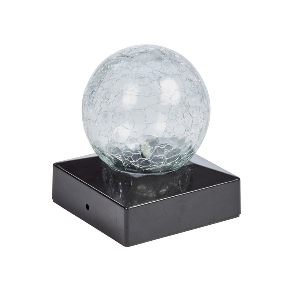 Smart Garden Crackle Ball Post Light 4-PK 3L
