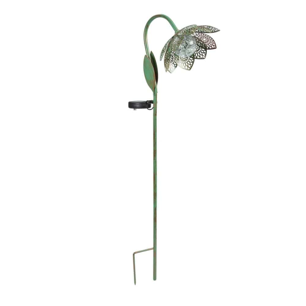 Smart Solar Damasque Solar Bloom - Verdigris
