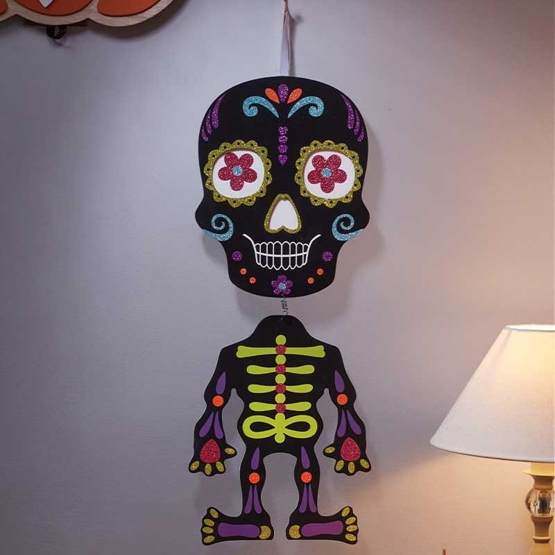 Smart Garden Halloween Hanging Decor Smart Garden Day of The Dead Mixed Case Bones Decoration – 54cm