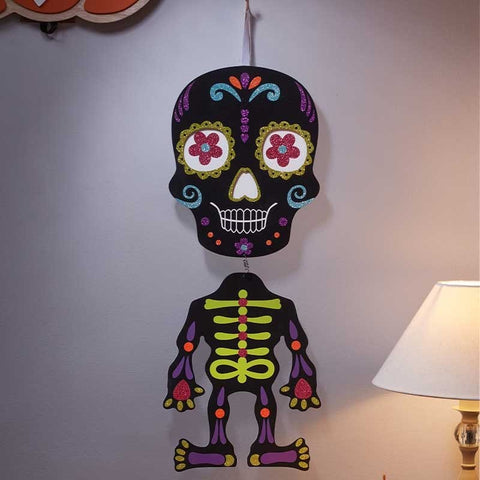 Smart Garden Halloween Hanging Decor Smart Garden Day of The Dead Mixed Case Bones Decoration – 54cm