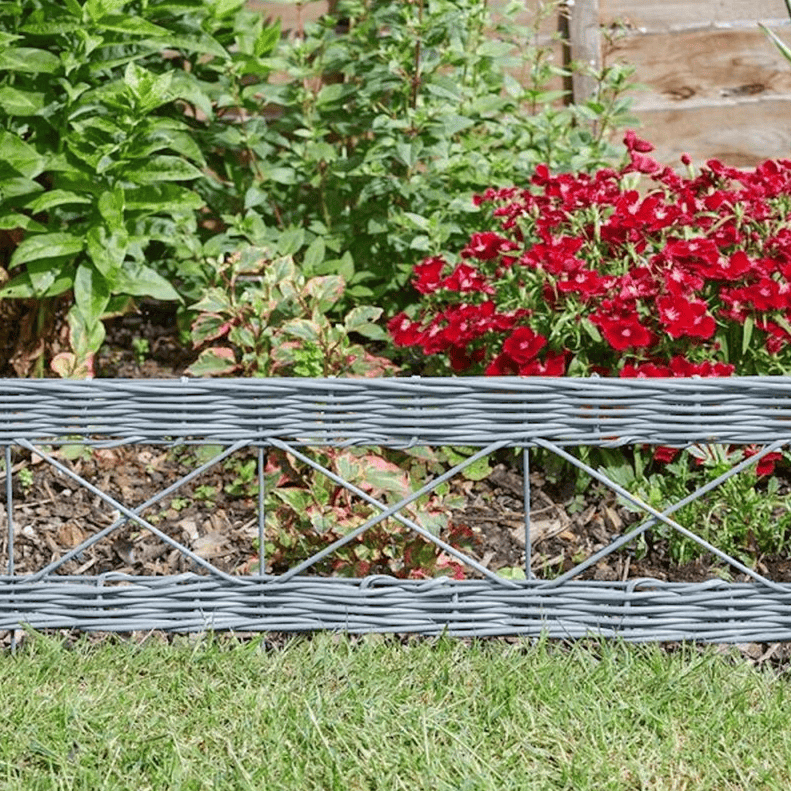 Smart Garden Garden Borders & Edging Smart Garden DecorEdge, Slate, 35cm x 60cm