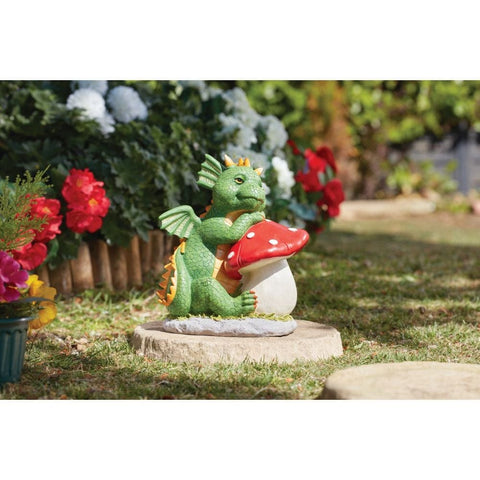 Smart Garden DragoShroom Mystical Figurine