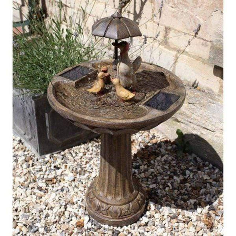 Smart Garden Water Feature Smart Garden Duck Family Solar Water Fountain