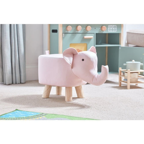 Smart Garden Elephant Footstool - Pink