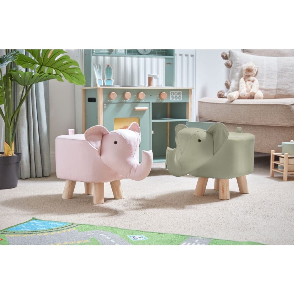 Smart Garden Elephant Footstool - Sage